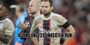 ajax longest unbeaten run