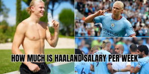 how much is haaland salary per week