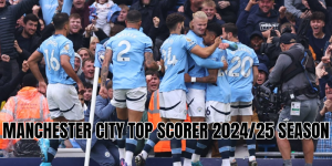 manchester city top scorer 202425 season