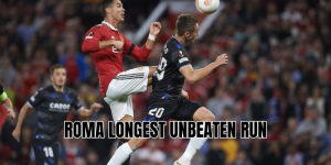 roma longest unbeaten run