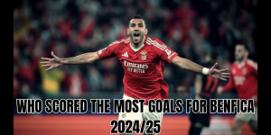 who scored the most goals for benfica 202425